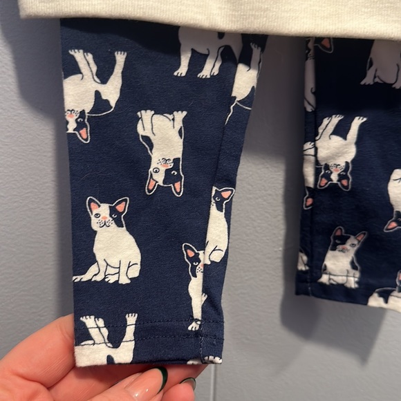 NWT Carter’s 9mos I Woof You sweater/legging set - Picture 4 of 6